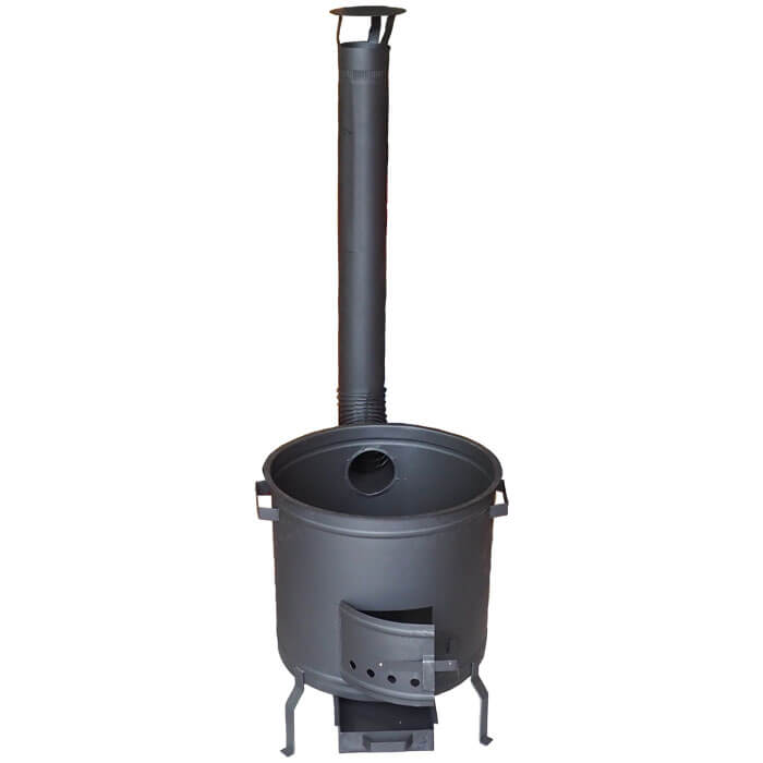 Kotlina pod kotle a kotlíky 53 cm + žáruvzdorná barva Plus 600