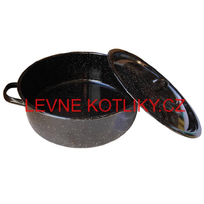 Smaltovaný kastrol s poklicí 20 L