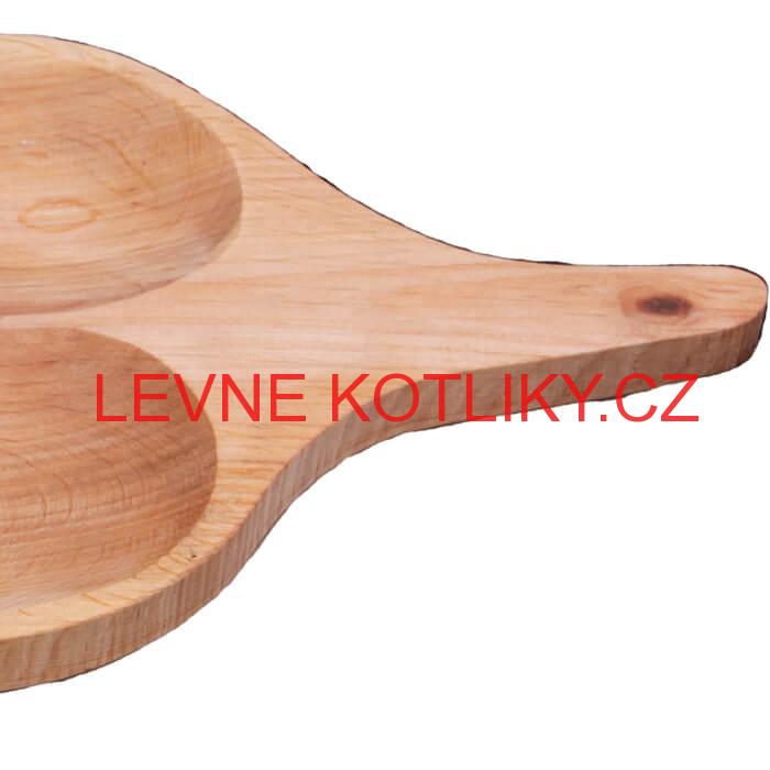 Servírovací dřevěný podnos