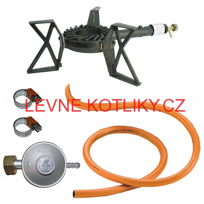 Plynový hořák HU 5,5 kW připojovací příslušenství