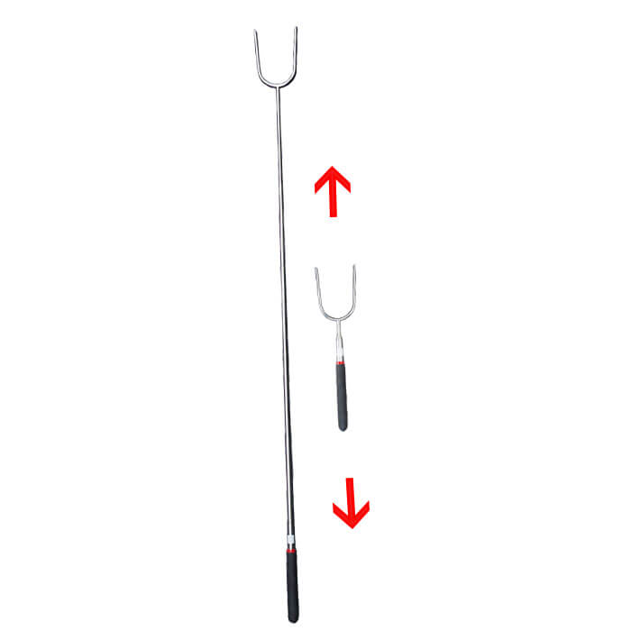 Vidlička na opékání 24,5 cm - 84,5 cm - teleskopická 1 ks