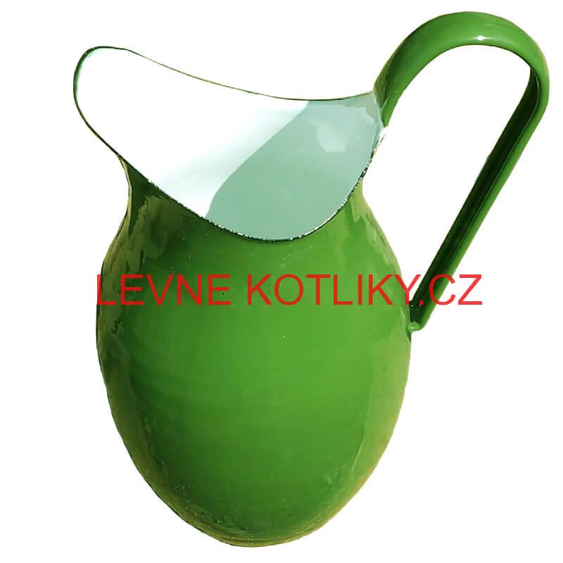 Smaltovaná konvice na vodu 2 L ZELENÁ