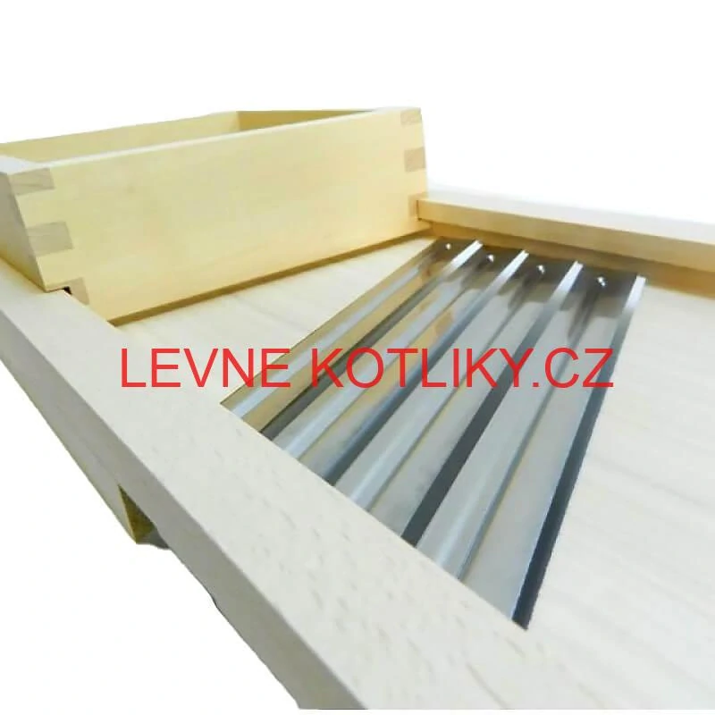 Ruční dřevěný kráječ zelí 4 nože 93 x 23,5 cm (obrovský)