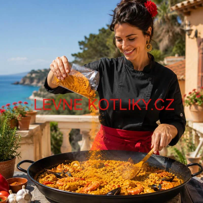 PAELLA pepř 50g - španělská kořenová směs s kurkumou a česnekem - Chuť Rizota a Rýžových Jídel