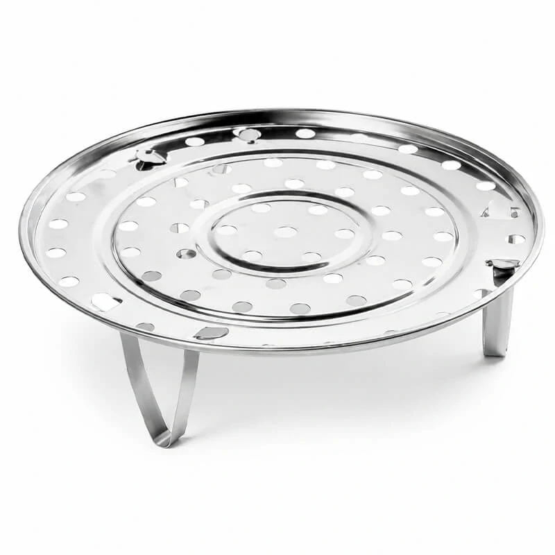 Nerezový napařovací stojan – pařák do hrnce 22 cm