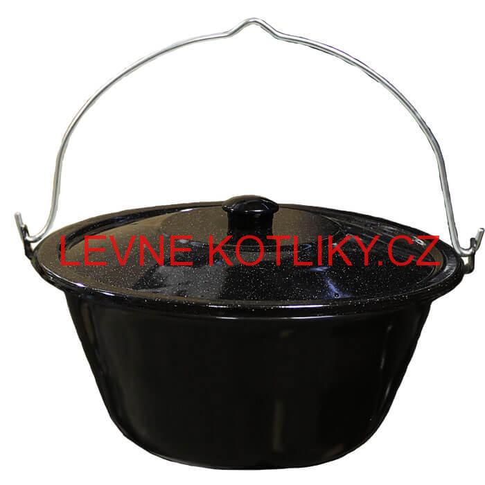Smaltovaný kotlík 40 L + poklice