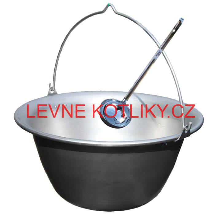 Nerezový kotlík 10 L (1,5 mm) + nerezová naběračka