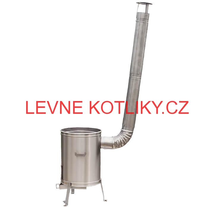 Zabijačková nerezová kotlina 60 cm LUX