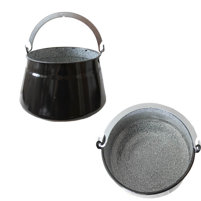 Kotlík na ryby 30 L smalt