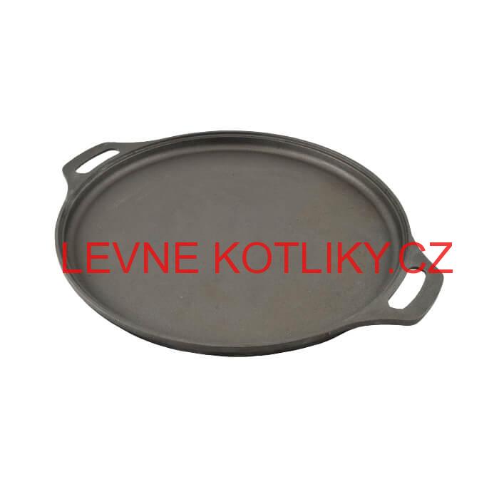 Kvalitní litinová deska na grilování a opékání 43 cm