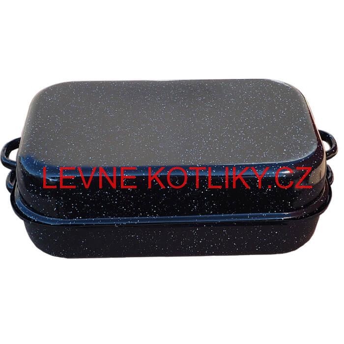 Smaltovaný pekáč 40 x 25 cm DUO