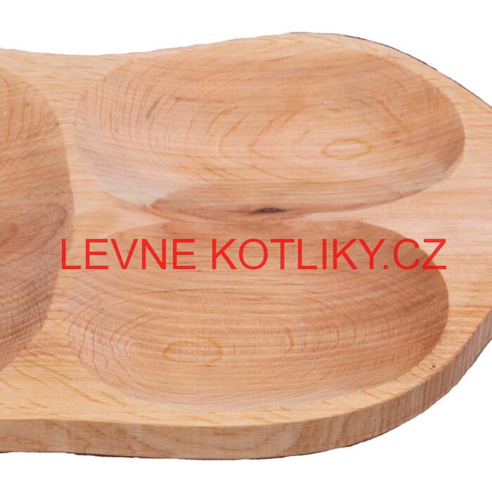 Servírovací dřevěný podnos