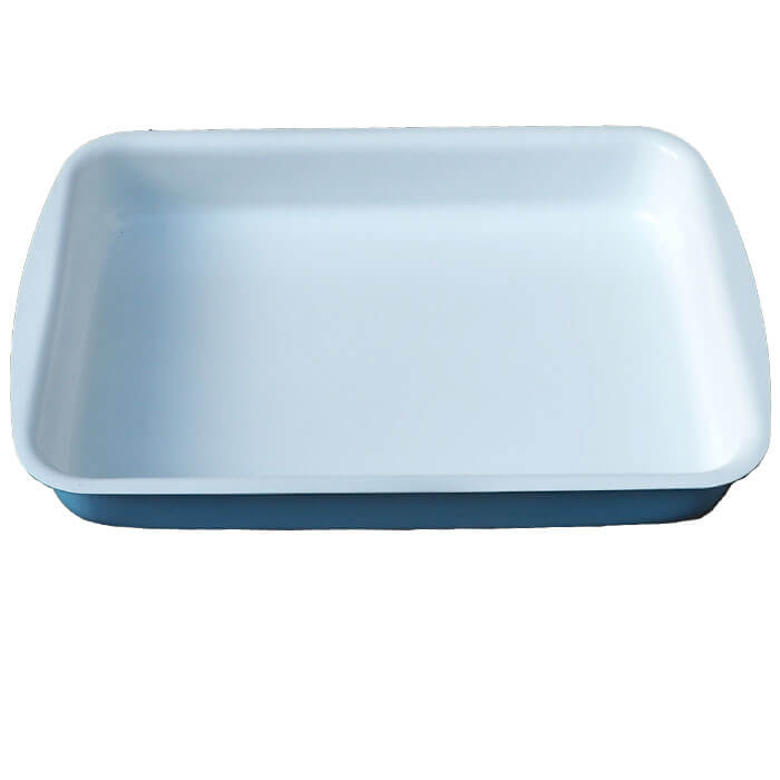 Keramický pekáč 39 x 27 cm MODRÝ