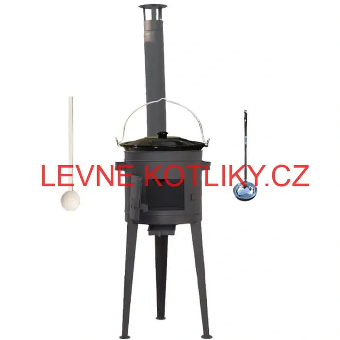 Smaltovaný kotlík 25 L (1,2 mm) + vysoká kotlina (1,5 mm) HODO 42 PLUS 600