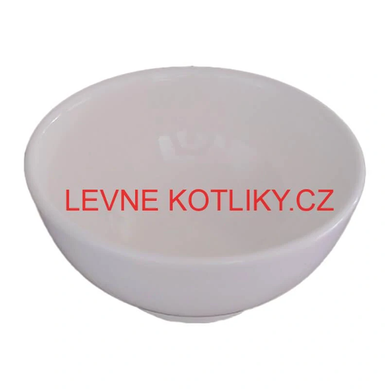 Keramická miska na servírování guláše 15 cm bílá