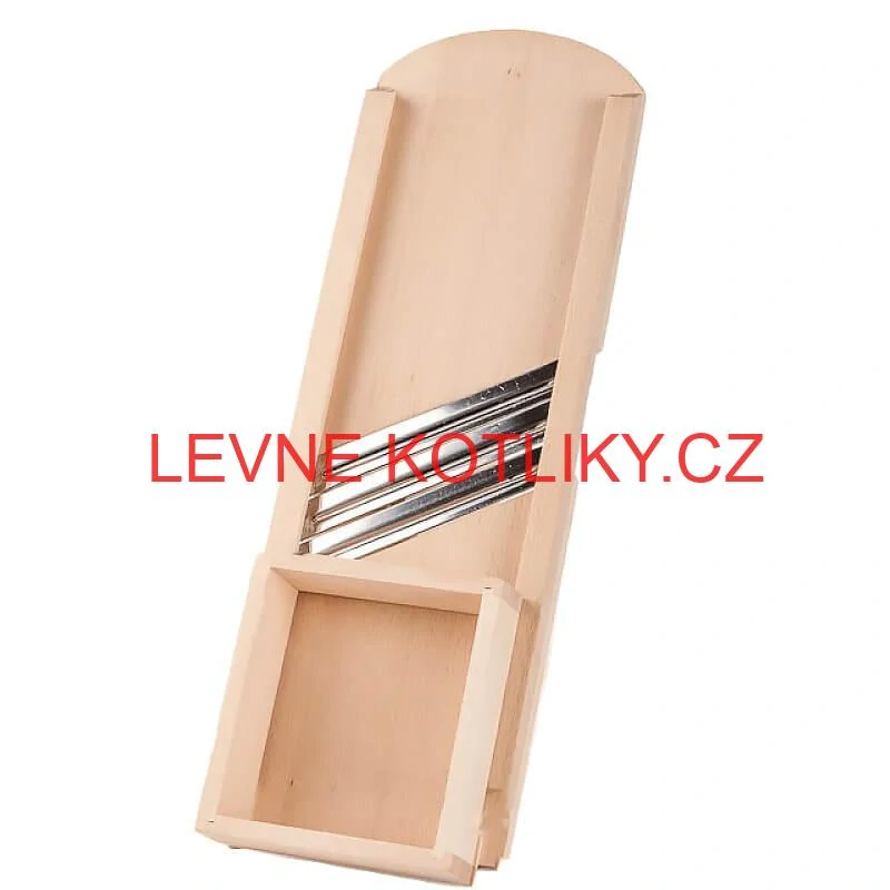 Ruční dřevěný kráječ zelí 3 nože 66 x 24 cm (střední)