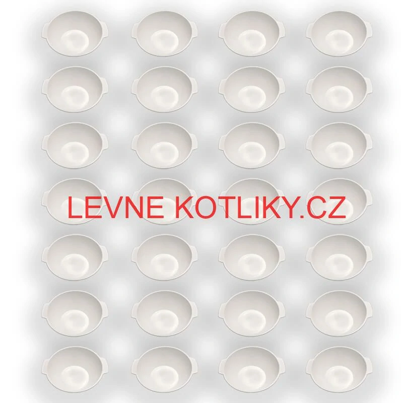 Sada 24 ks: Plastová miska na fajnový kotlíkový guláš a polévky – 750 ml