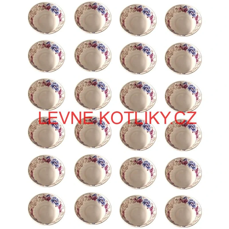 Plastová miska s květinovým vzorem (750 ml) – nyní v sadě 24 kusů!