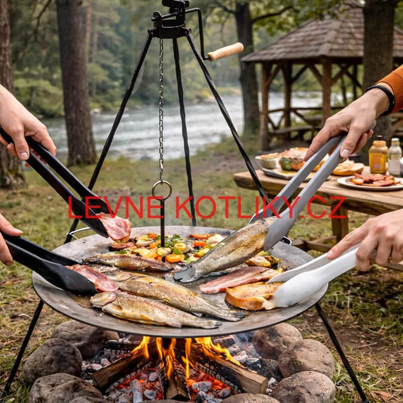 Kuchyňské kleště – sada 3 ks (obracečky na grilování)