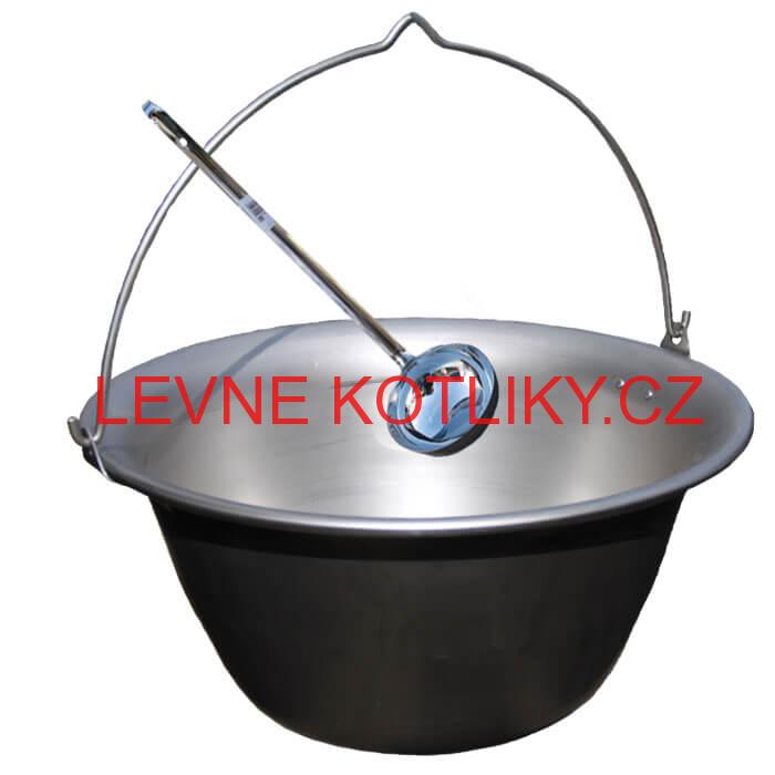 Nerezový kotlík 10 L (1,5 mm) + nerezová naběračka