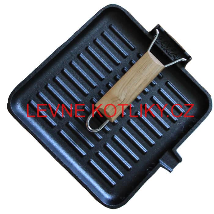 Litinová grilovací pánev 24 cm