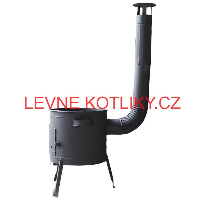 Kotlina pod kotlíky 36 cm + žáruvzdorná barva Plus 600