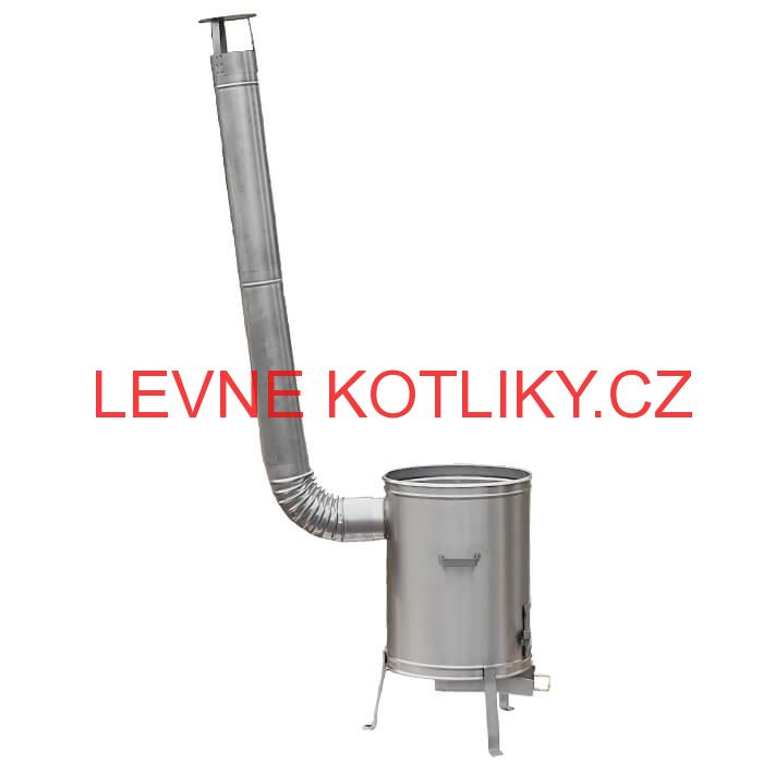 Zabijačková nerezová kotlina 60 cm LUX