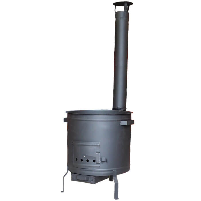 Kotlina pod kotle a kotlíky 53 cm + žáruvzdorná barva Plus 600