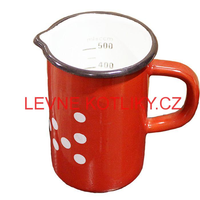 Smaltovaná konvice 0,5 L