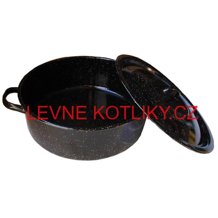 Smaltovaný kastrol s poklicí 20 L