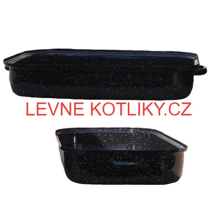 Smaltovaný pekáč 40 x 25 cm DUO