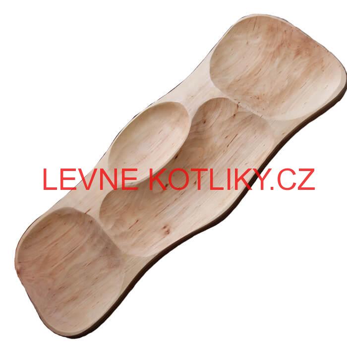 Servírovací dřevěný podnos