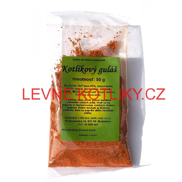 Smaltovaný kotlík 16 L + koření na kotlíkový guláš 50 g