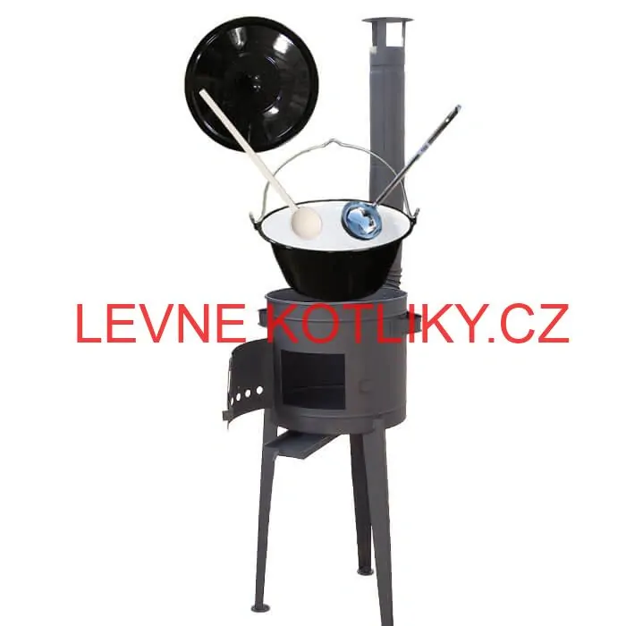 Smaltovaný kotlík 20 L (1,2 mm) + vysoká kotlina (2,0 mm) HODO 42 PLUS 600