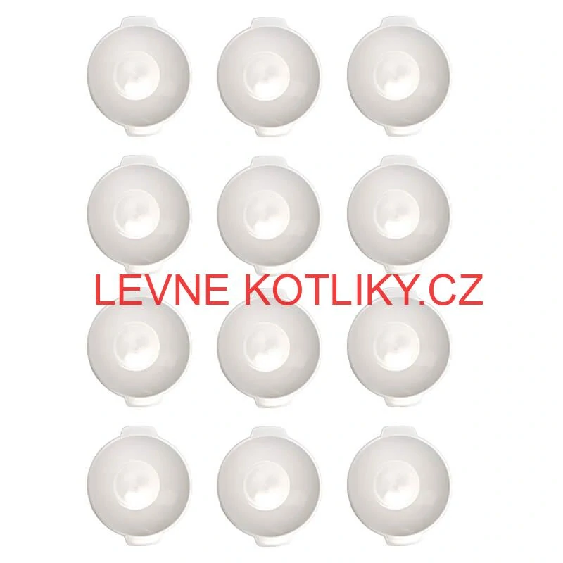 Sada 12 ks: Plastová miska na fajnový kotlíkový guláš a polévky – 750 ml