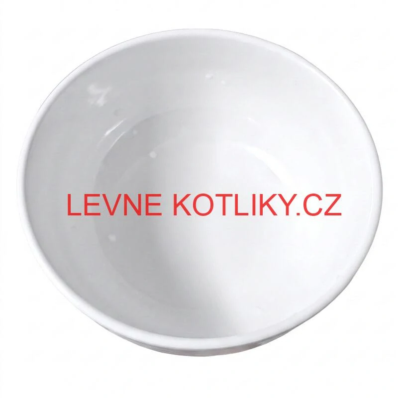 Prémiová bílá miska s kamennou strukturou 750 ml