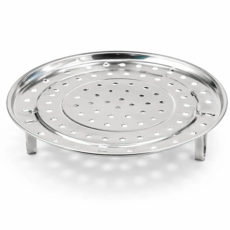 Nerezový napařovací stojan – pařák do hrnce 22 cm