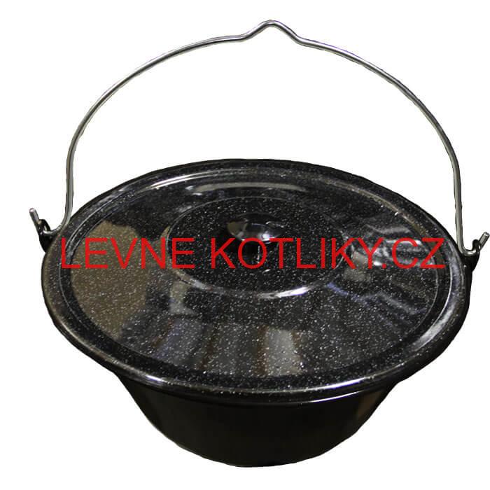 Smaltovaný kotlík 40 L + poklice