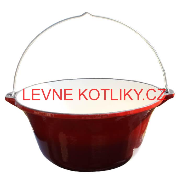 Litinový kotlík 10,8 L se smaltovaným povrchem