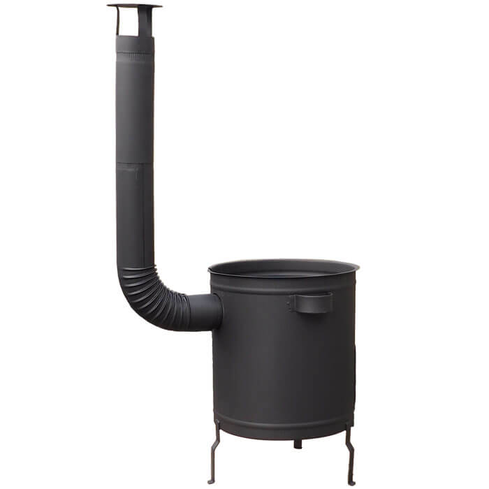 Silnostěnná kotlina 45 cm (1,5 mm) STRONG + žáruvzdorná barva Plus 600