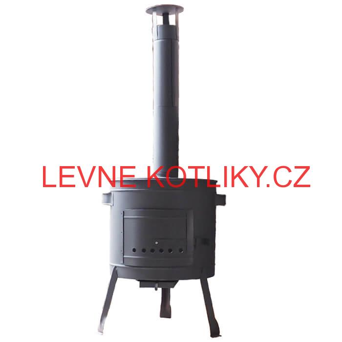 Kotlina pod kotlíky 36 cm + žáruvzdorná barva Plus 600