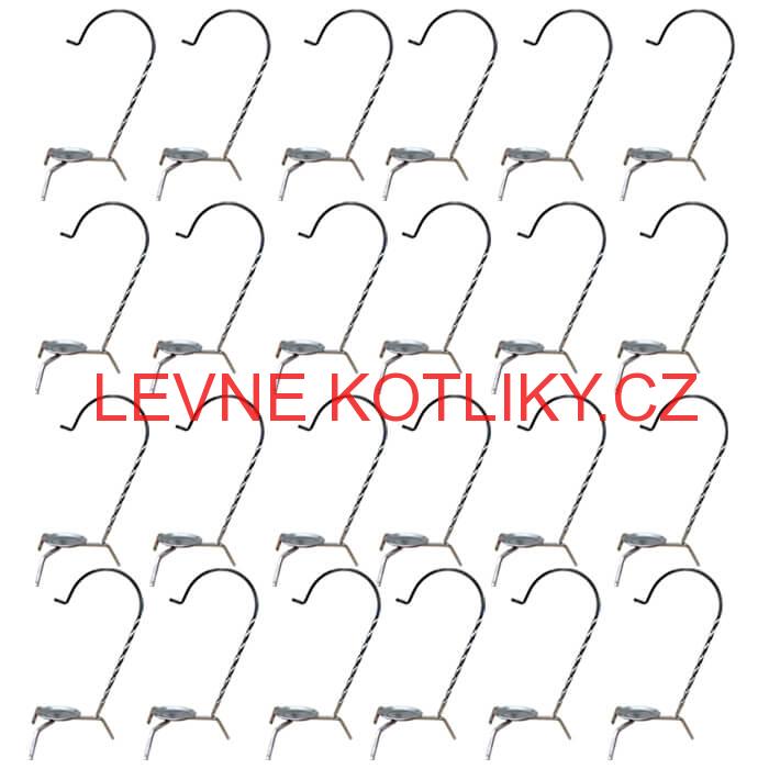 Servírovací souprava měděných kotlíků 24 ks